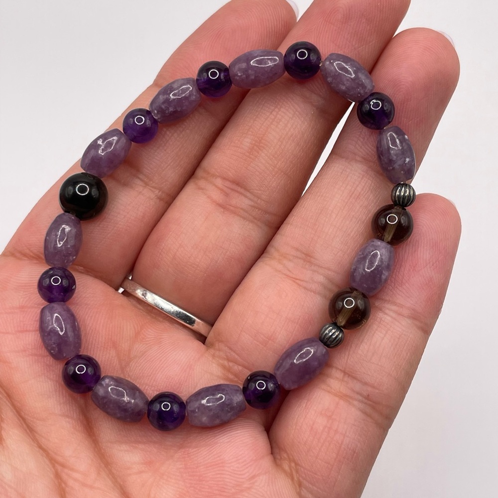 Multi Crystal Stretch Bracelet